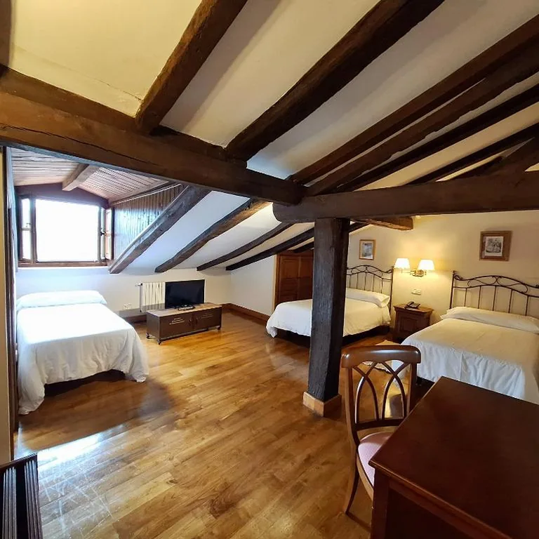 トリプルルーム（大人2名＋子ども1名） — Hotel Palación de Toñanes