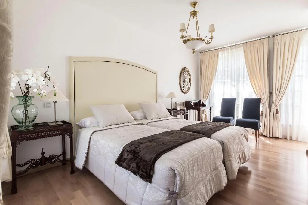 Suite avec vue sur le jardin — Hotel Pazo de Berbetoros