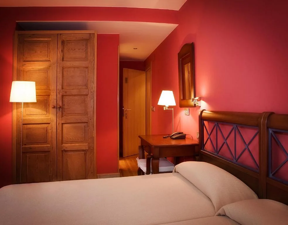 Chambre double avec salle de bains privative - 2 lits — Hotel Plaza La Abadía