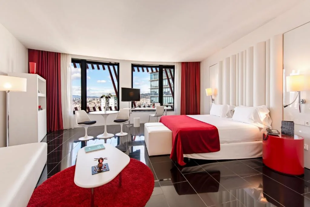 プレミアムダブルルーム（シングルベッド2台またはダブルベッド1台） — Hotel Porta Fira 4* Sup