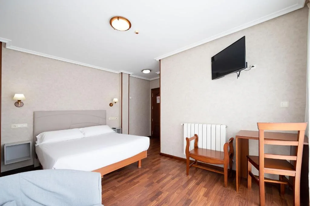Chambre double avec vue sur la mer — Hotel Puerto de Candás