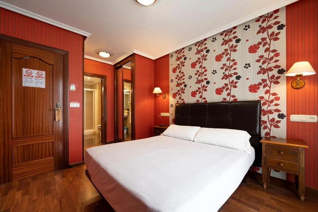 Chambre individuelle avec vue sur la mer — Hotel Puerto de Candás