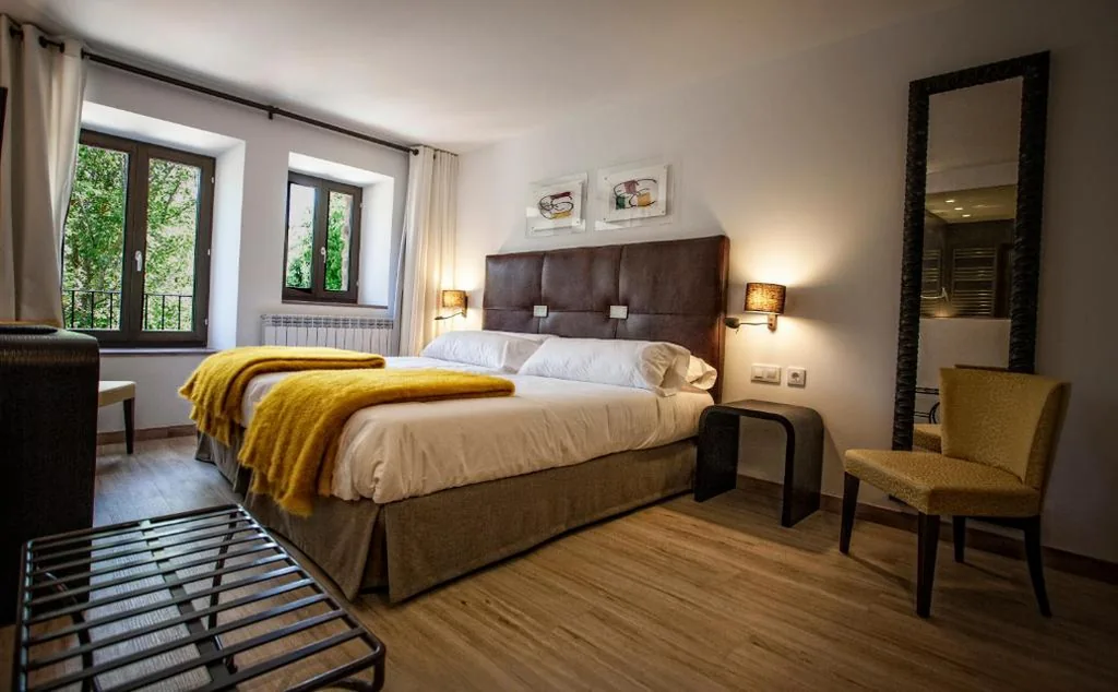 Tweepersoonskamer met uitzicht op de tuin - 1 of 2 bedden — Hotel Pura Vida