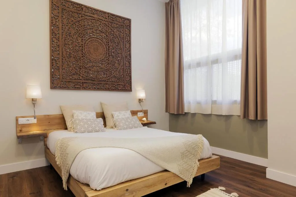 Quarto Duplo com Vista Jardim - Adaptado para Pessoas com Mobilidade Reduzida — Hotel Radha