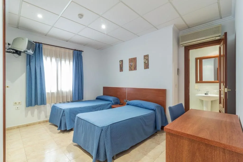 Camera doppia con letti singoli — Hotel Reig