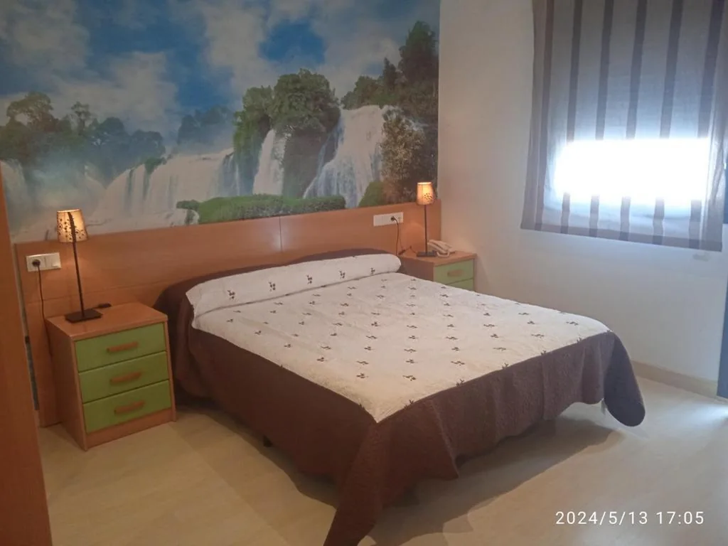 Chambre double avec patio — Hotel Restaurante Caracho