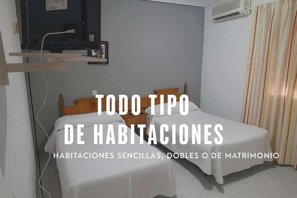 Habitación Doble — Hotel Restaurante Peñarroya