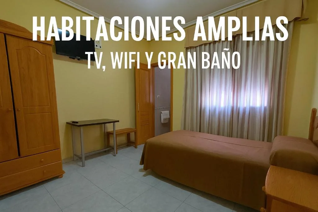 Habitación Individual — Hotel Restaurante Peñarroya