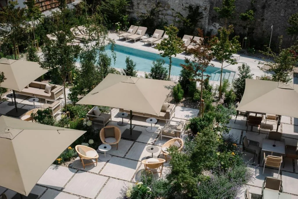 Habitación Doble con terraza — Hotel Rhin Garden