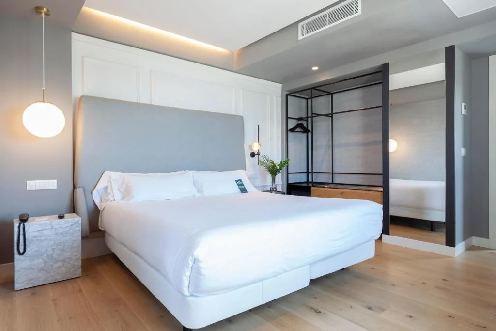 Suite com vista para o mar — Hotel Riazor