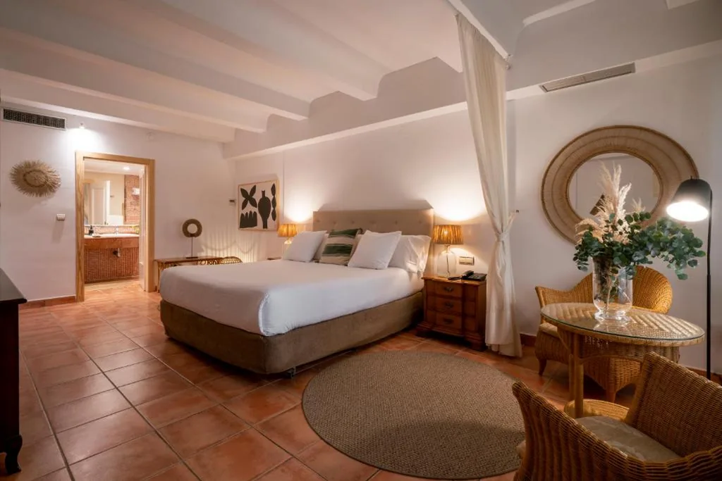 Chambre double avec vue sur le jardin - Sans ascenseur — Hotel Ritual de Terra & SPA