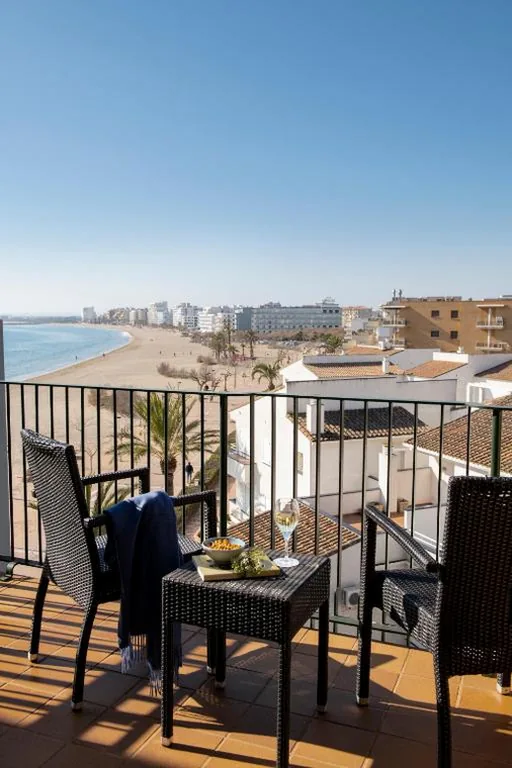 Camera doppia con vista parziale sul mare - 1 o 2 letti — Hotel Roses Platja