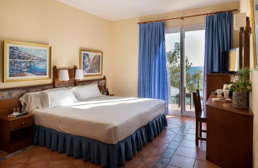 Camera doppia con vista sul mare — Hotel Roses Platja
