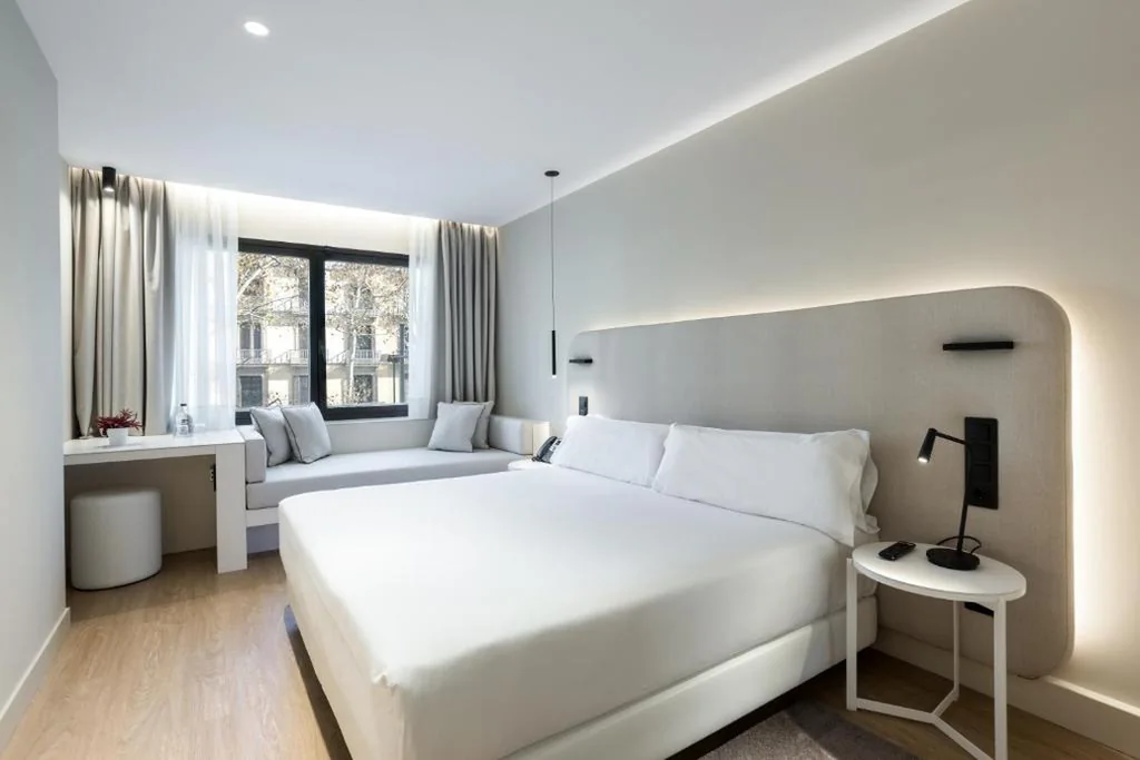 Camera Design con vista sulle Ramblas — Hotel Royal Ramblas