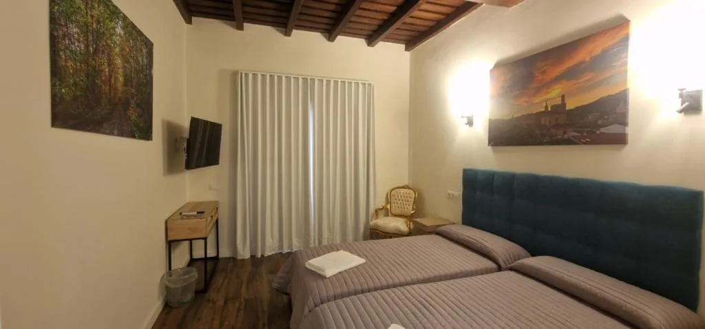 Chambre double standard avec vue sur la montagne – 2 lits — Hotel Rural Atalaya
