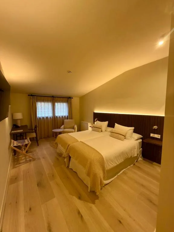 Quarto Duplo adaptado para pessoas com mobilidade reduzida — Hotel Rural Casa del Oso
