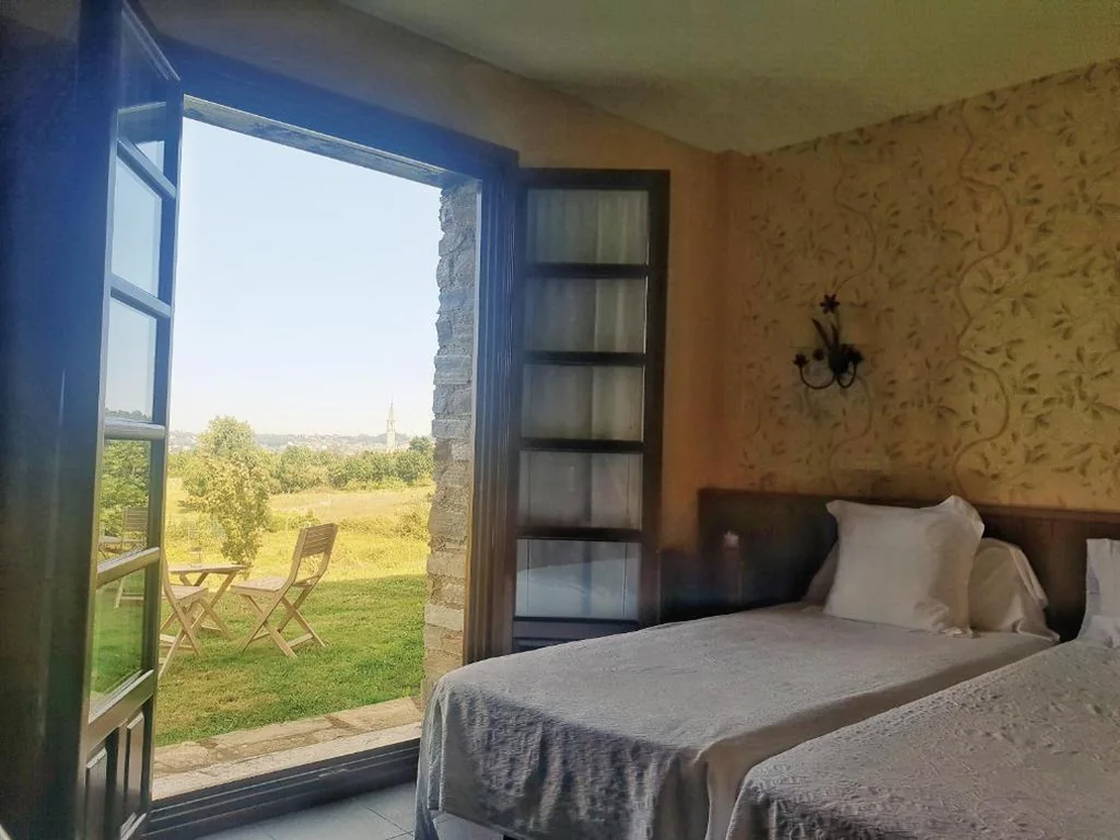 Double Room with Garden View — Hotel Rural Casona de Cefontes