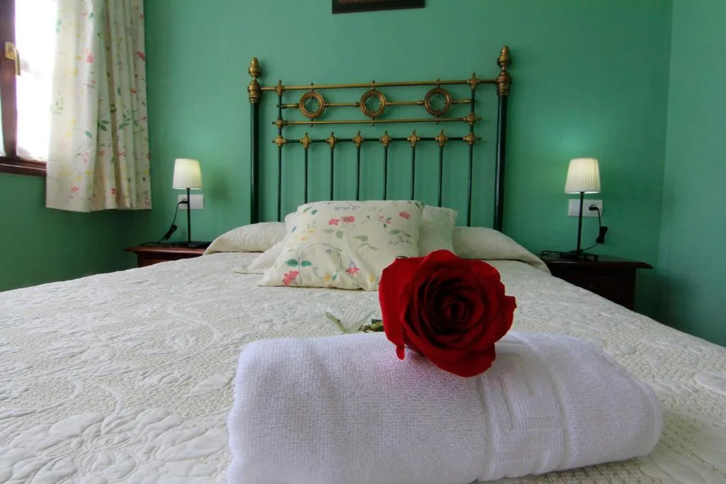 Chambre double - 1 ou 2 lits — Hotel Rural Cuadroveña