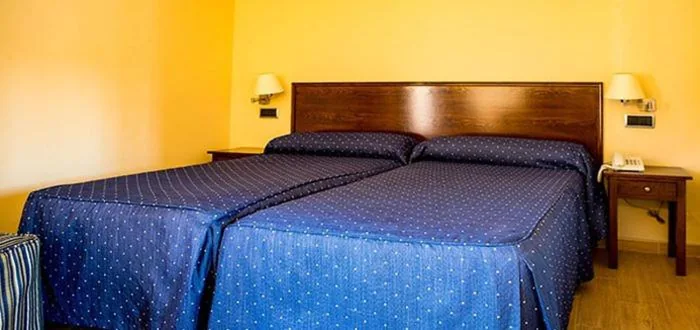 Habitación Doble adaptada para personas con movilidad reducida — Hotel Rural El Jardin