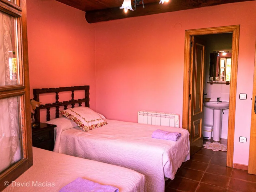 Camera doppia con bagno privato - 2 letti — Hotel Rural El Lagar De Las Médulas