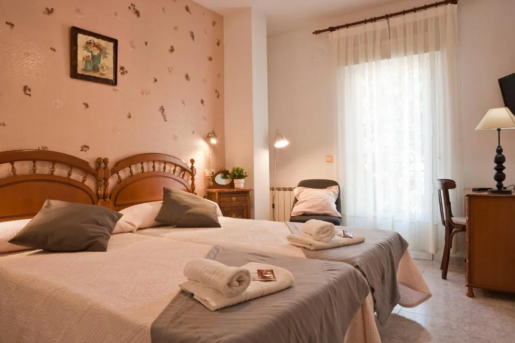 Doppelzimmer mit Balkon — Hotel Rural El Molino