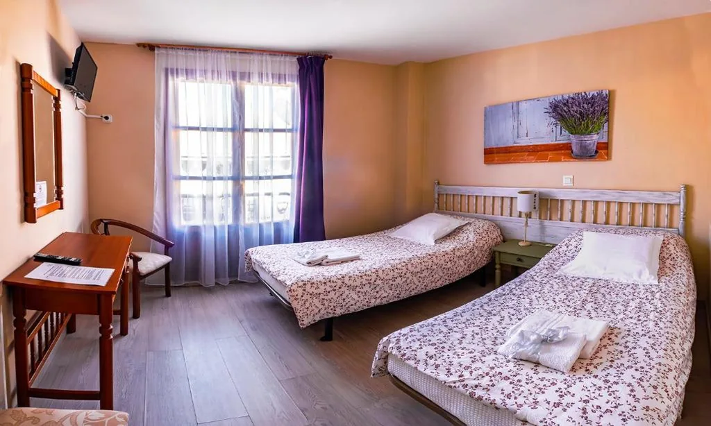 Camera doppia con letti singoli — Hotel Rural en Escalante Las Solanas