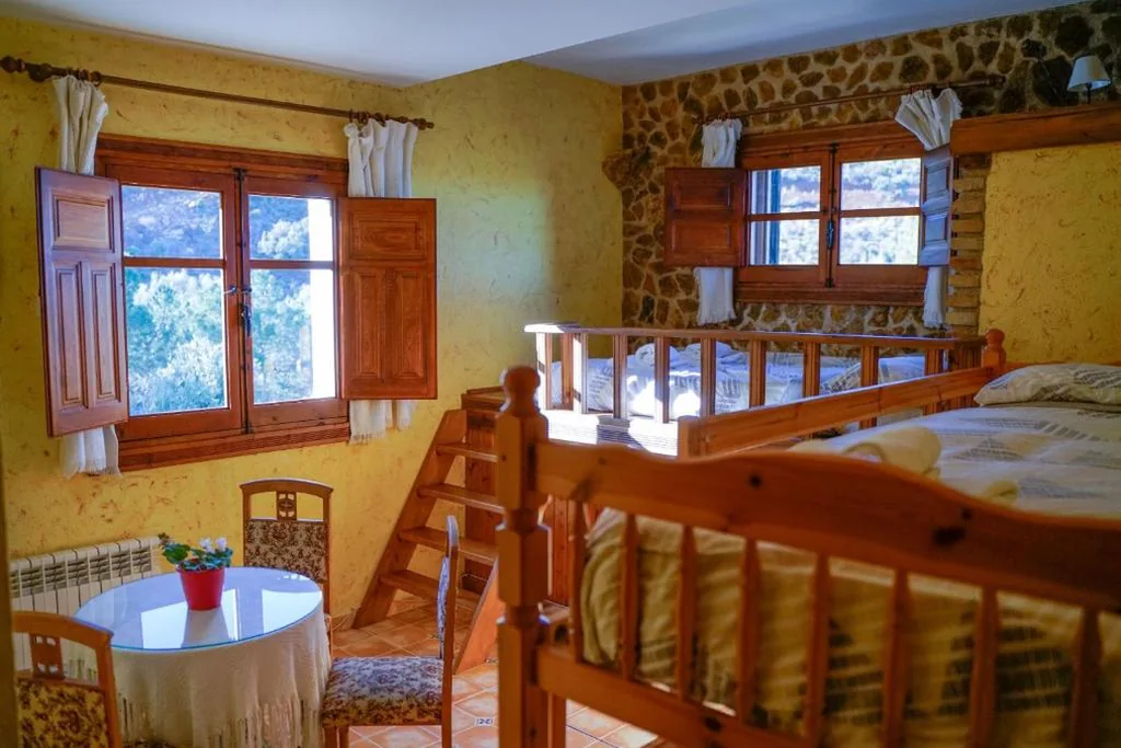 Habitación cuádruple — Hotel Rural Fuente La Teja