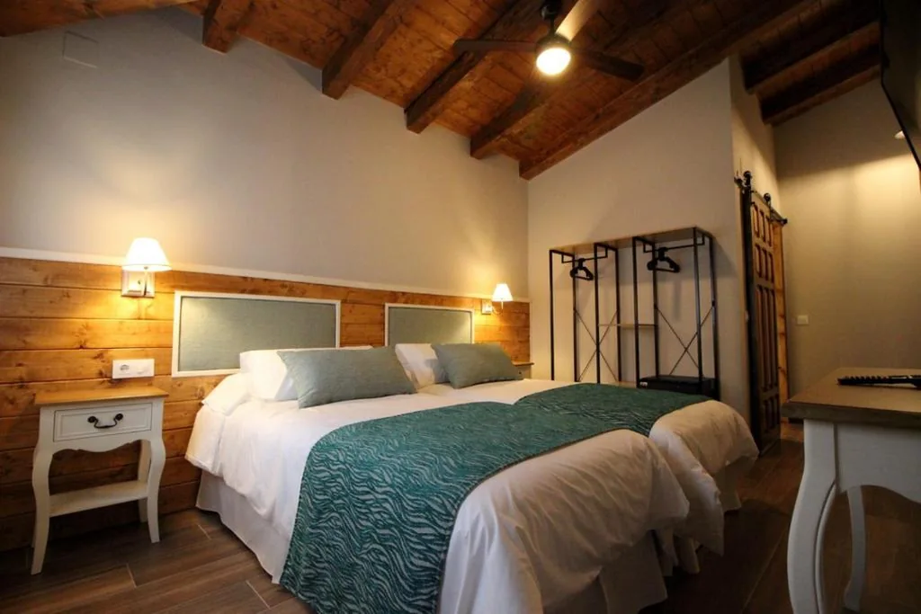 Quarto Duplo com Vista Jardim - 2 camas — Hotel Rural San Giles