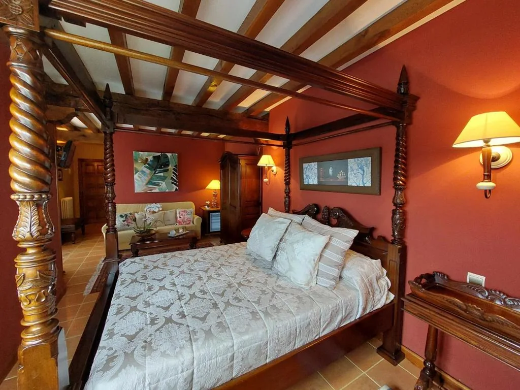 Suite con 1 camera da letto e letto grande — Hotel Rural Señorío de Altamira - Adults Only