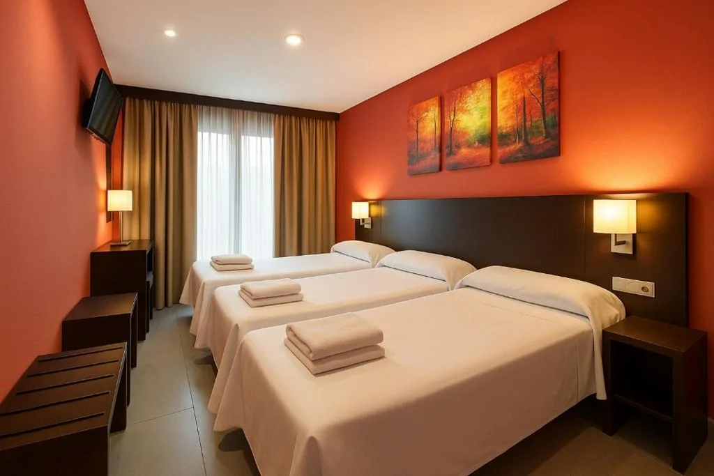 Habitación Triple — Hotel Ruta Romana