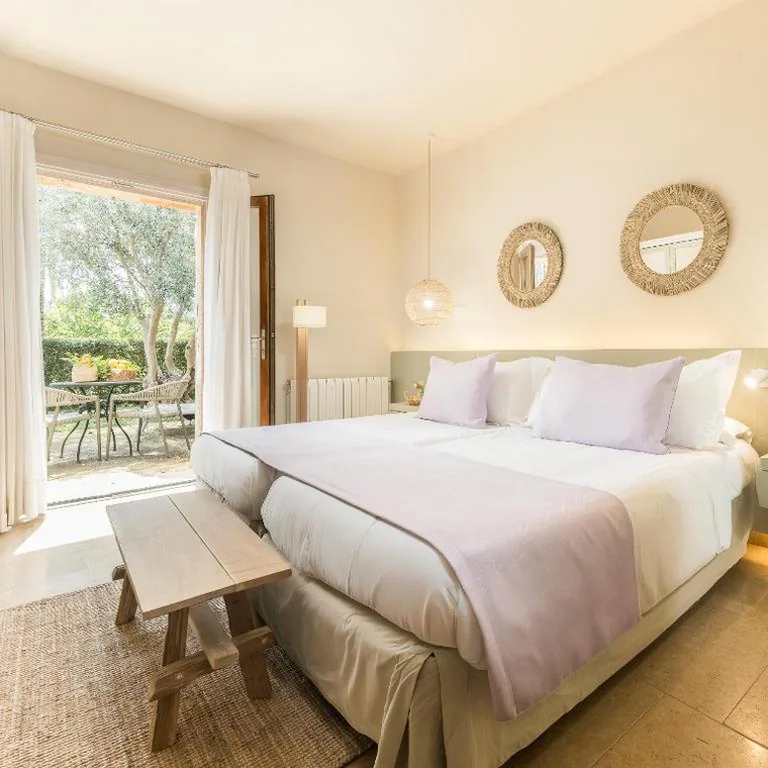 Quarto Duplo Premium com terraço - 2 camas — Hotel Sa Franquesa Nova