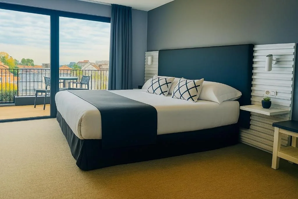 Habitación Doble con balcón - 1 o 2 camas — Hotel Sitges