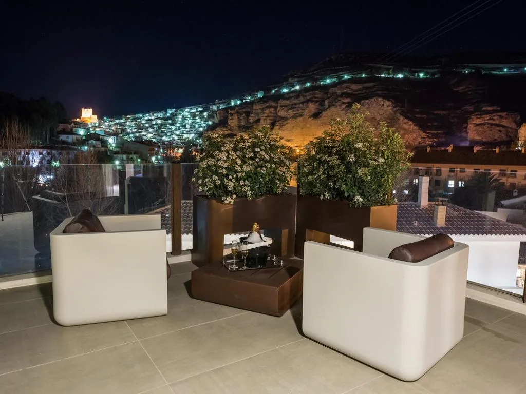 Chambre Double avec terrasse — Hotel Spa Elia