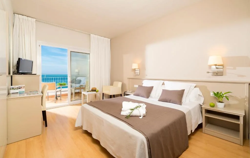 Tweepersoonskamer met uitzicht op zee - 1 of 2 bedden — Hotel & Spa Terraza 4 Sup