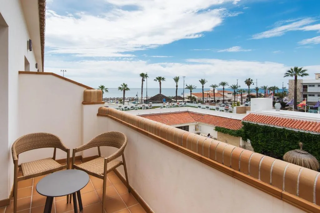 Doppelzimmer mit seitlichem Meerblick – 1 oder 2 Betten — Hotel Tarik