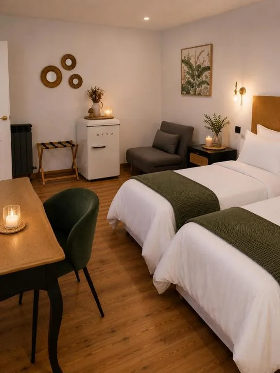Chambre double — Hotel Temple Pradorrey