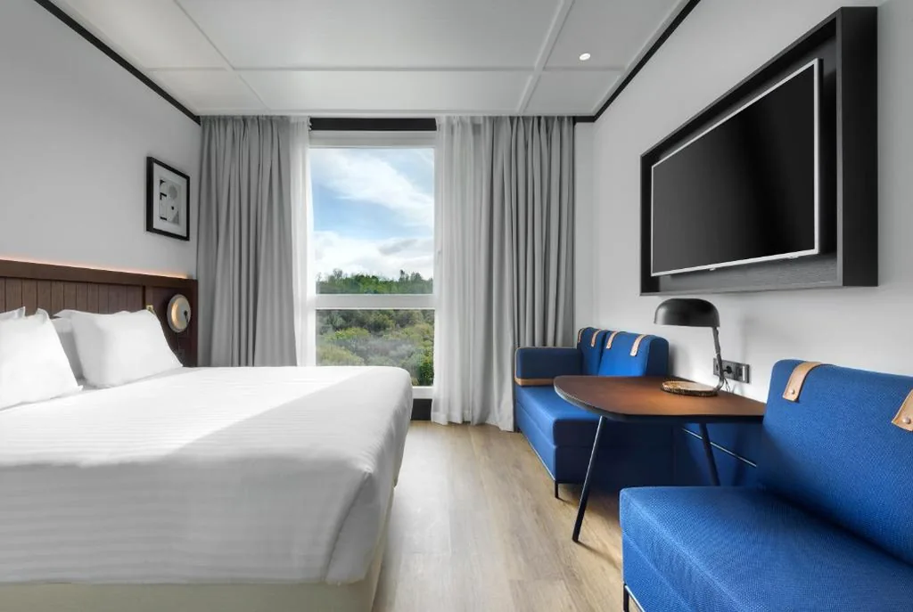 Deluxe-Doppelzimmer - 1 oder 2 Betten — Hotel Tres Reyes San Sebastián