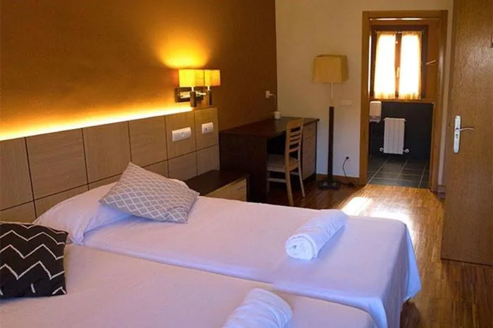 Camera doppia con 2 letti — Hotel valle de turtzioz