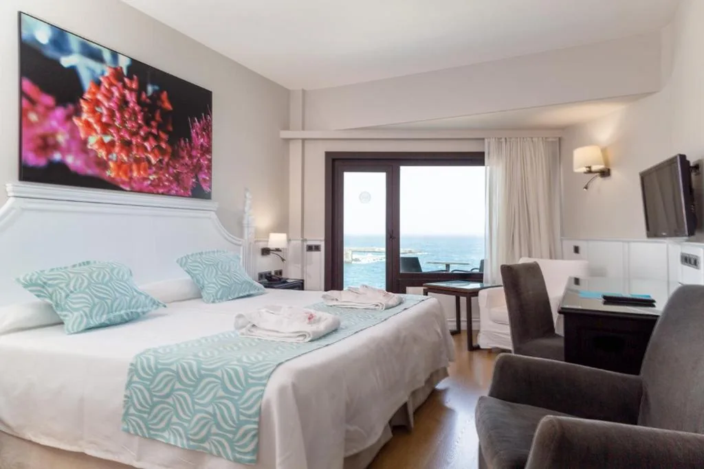 Deluxe-Zweibettzimmer mit Meerblick — Hotel Vallemar