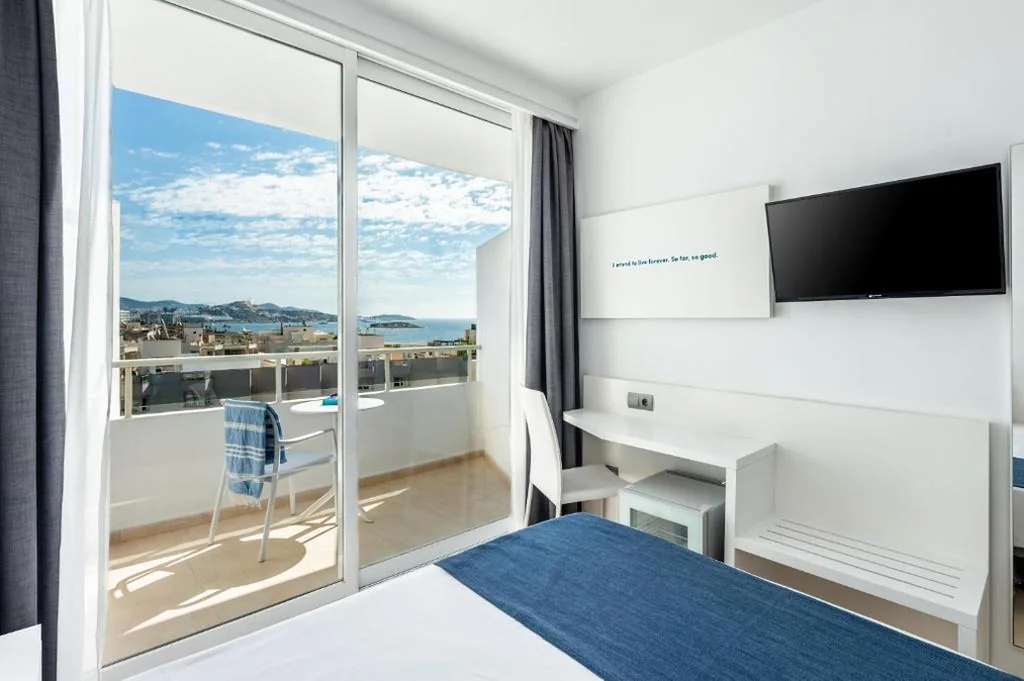 Eenpersoonskamer met zijdelings uitzicht op zee — Hotel Vibra Algarb
