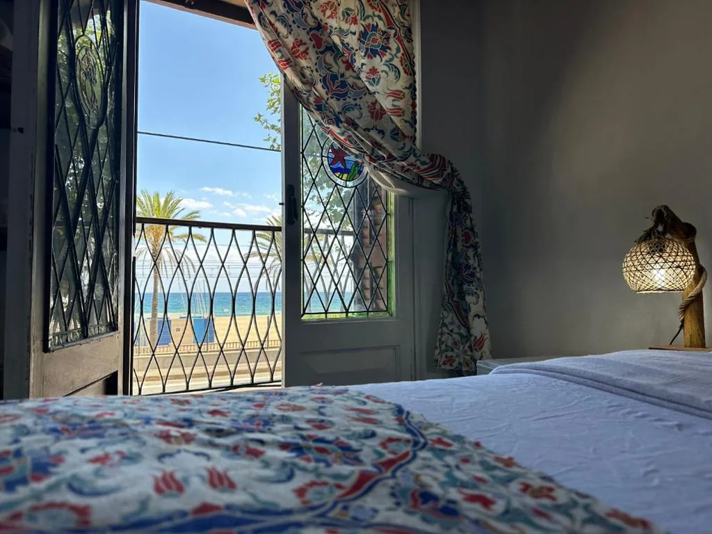 Deluxe-Doppelzimmer mit Meerblick — Hotel Vilador Beach Barcelona