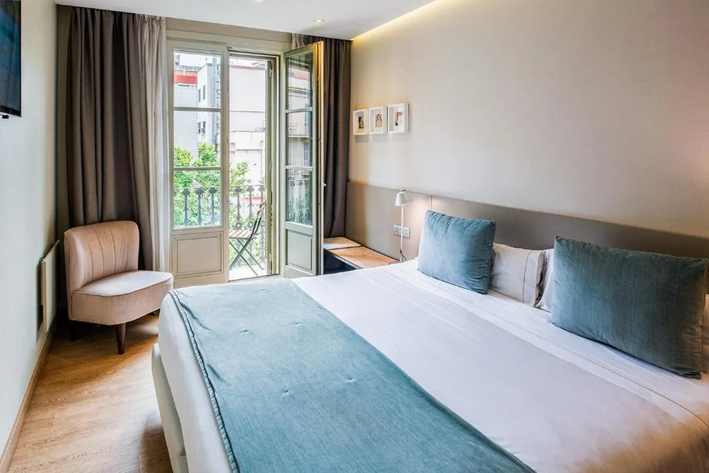 Chambre Double Deluxe - 1 ou 2 lits — Hotel Well and Come Barcelona