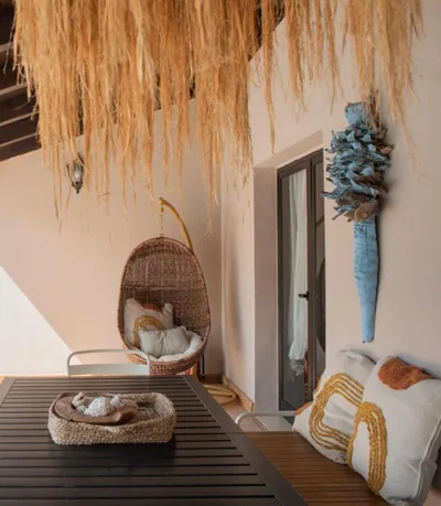 House BOHO PALM with PRIVATE HEATED POOL and garden, 3 bedrooms, Wi-Fi — 写真 8