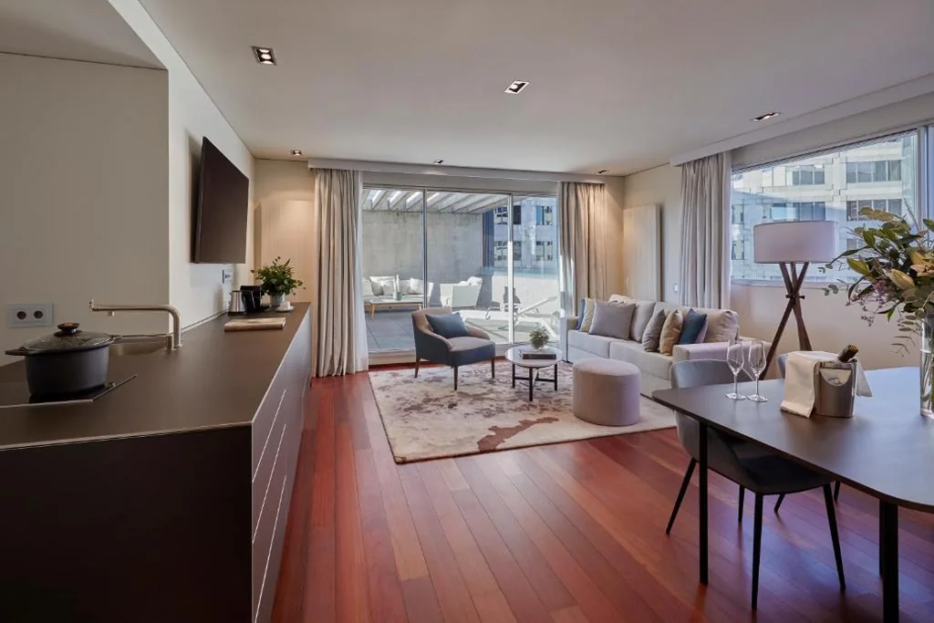 Appartamento con 1 camera da letto e terrazza — Hyatt Regency Madrid Residences