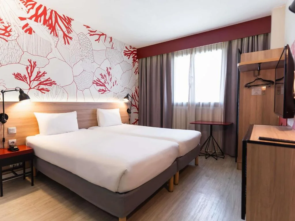 Standaard tweepersoonskamer - 2 bedden — ibis Styles Barcelona City Bogatell