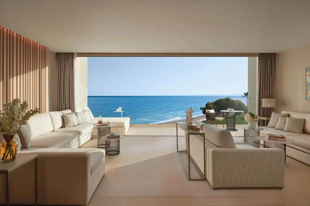 Deluxe suite met 2 slaapkamers en uitzicht op zee — Ikos Andalusia