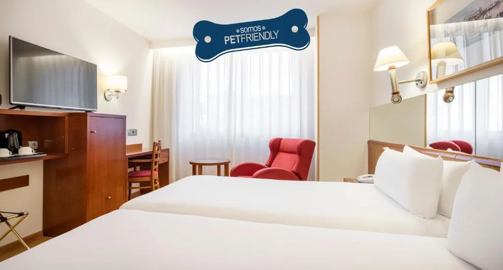 Habitación Doble - Se aceptan mascotas — Ilunion Les Corts Spa
