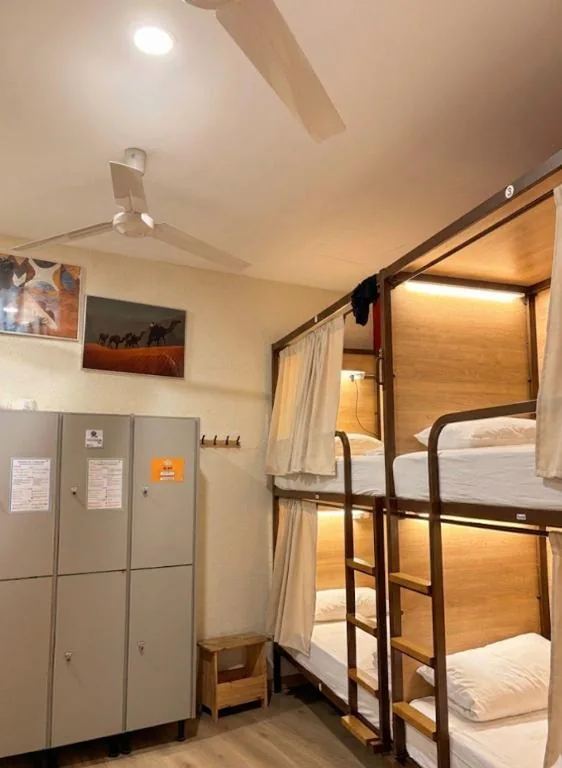 Lit dans dortoir mixte de 6 lits — Itaca Hostel