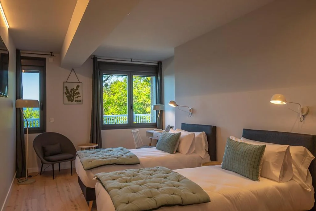 Habitación Doble con vistas a la montaña - 1 o 2 camas — IXUA Hotela