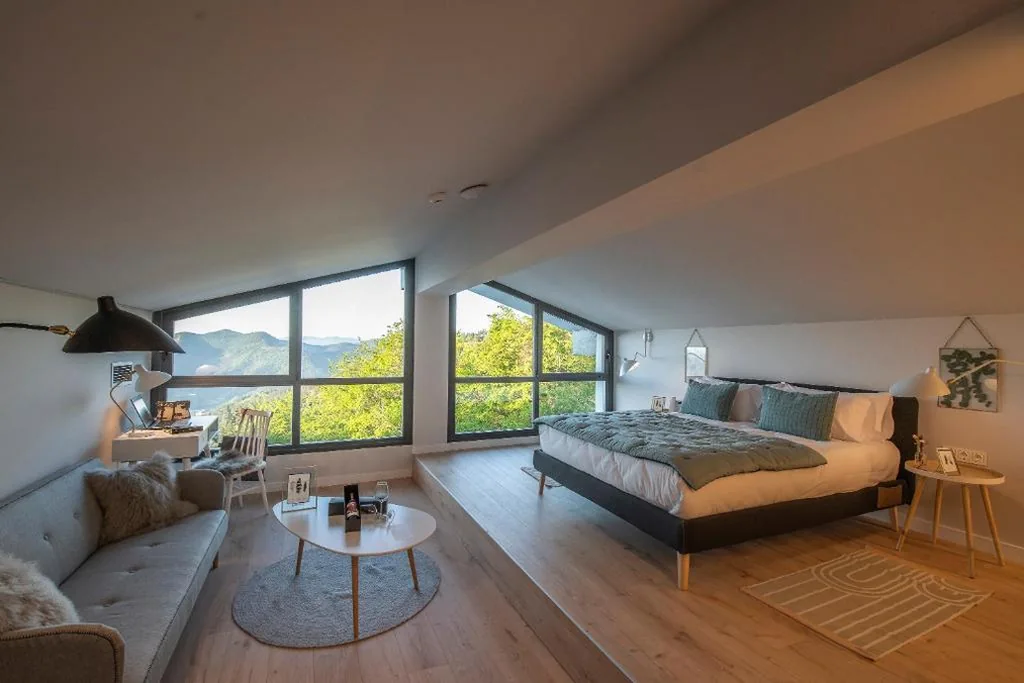 Suite con vistas a la montaña — IXUA Hotela